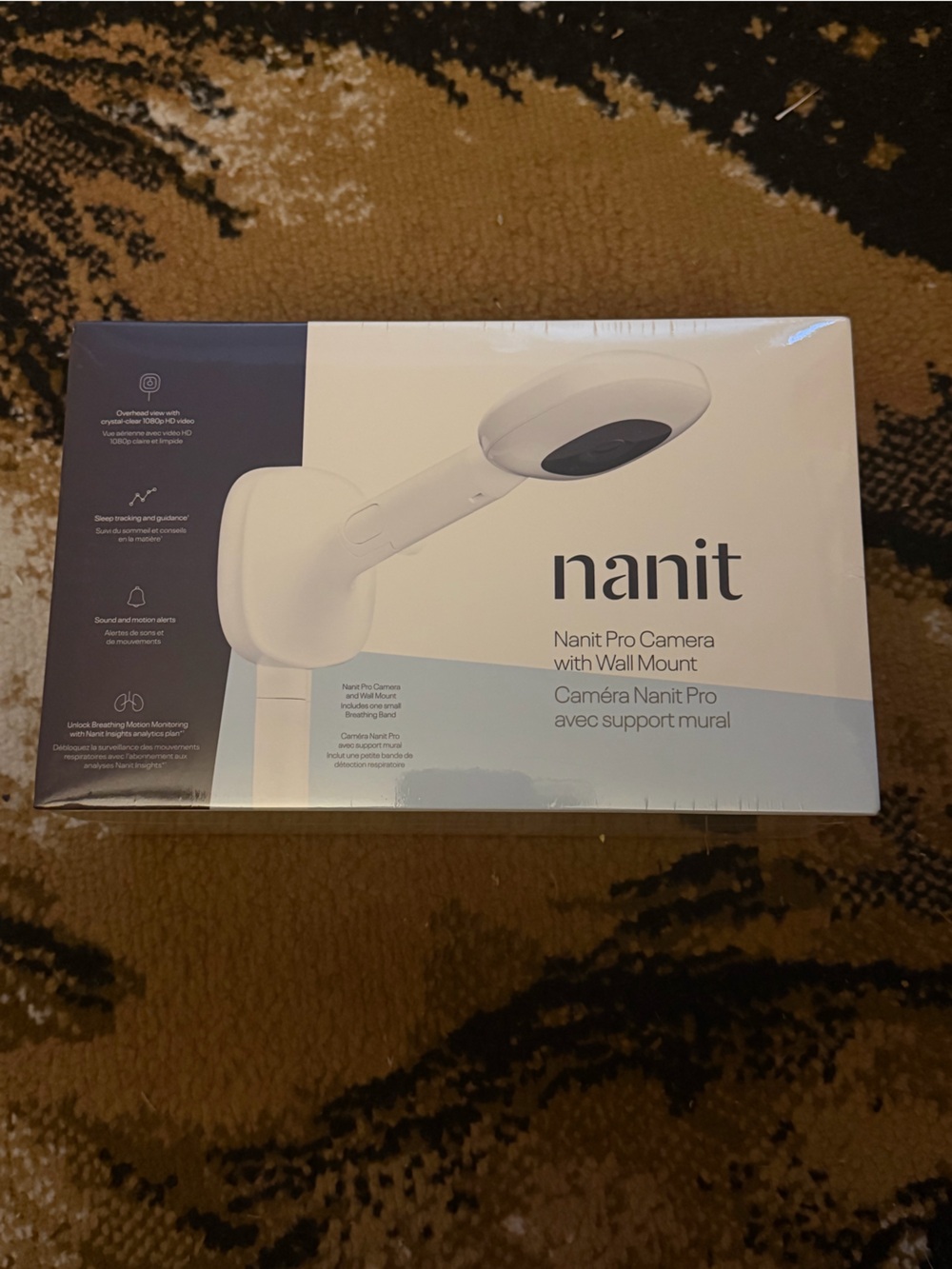 Nanit Pro Smart Baby Monitor & Wall Mount